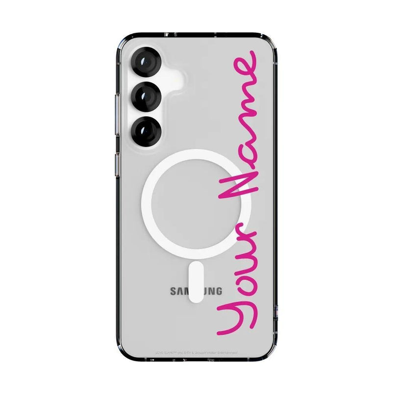 Official Love Island x Casely Phone Case - Personalised Phone Case get.casely Classic + MagSafe® Galaxy S25 Plus 