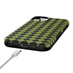 Wicked Hex | Green Checkered Case