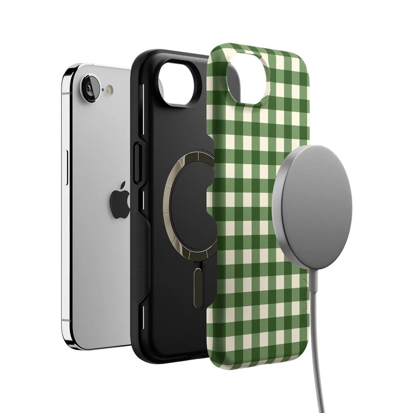 Checked Twice | Green Plaid Case
