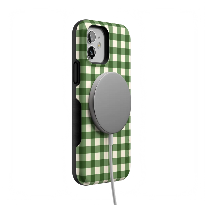 Checked Twice | Green Plaid Case