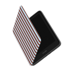 Sunday in Brooklyn | Blue Stripes Kindle Case