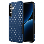 On the Dot | Navy Polka Dot Case