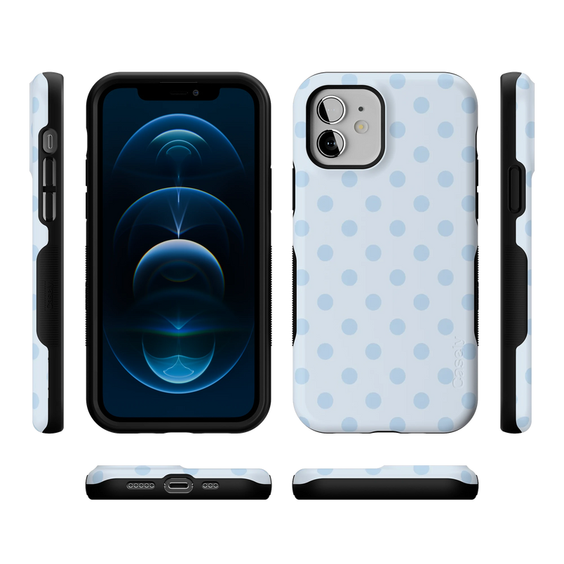 Spotted in SoHo | Light Blue Polka Dot Case