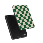Fit Check | Green Checkerboard Kindle Case