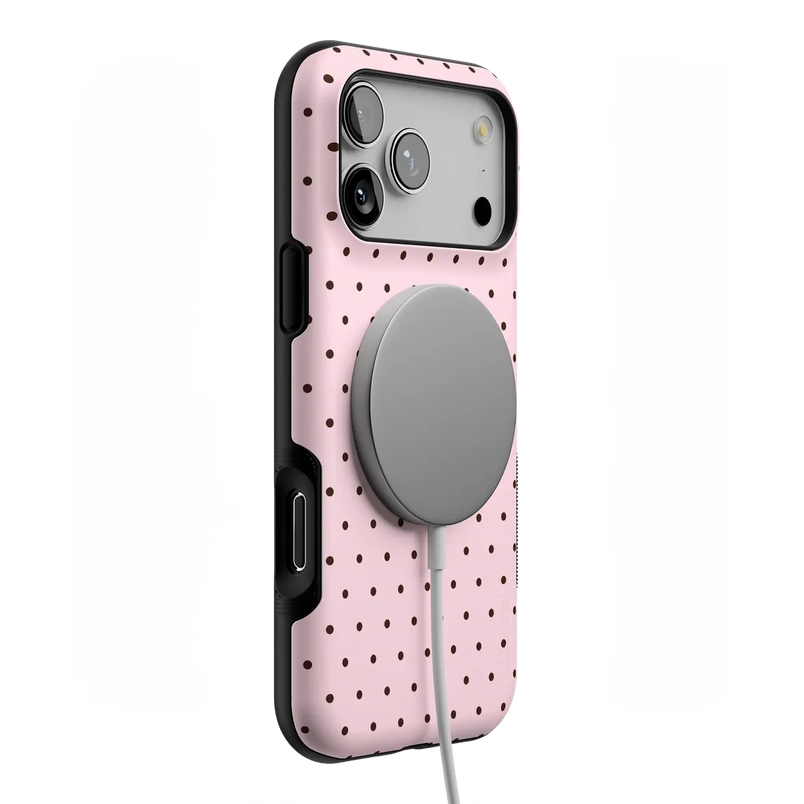 On the Dot | Pink Polka Dot Case