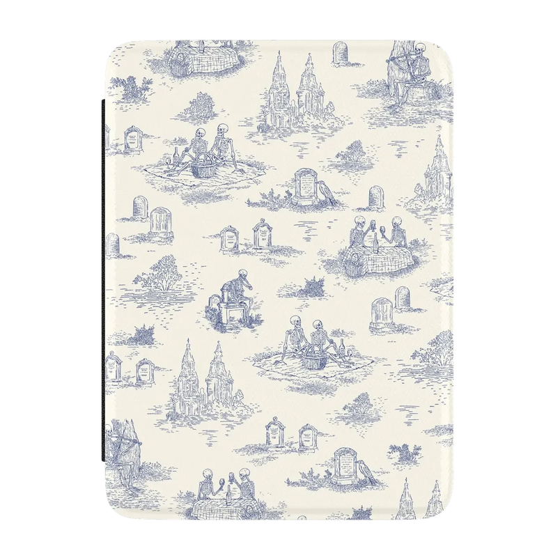 Graveyard Gathering | Skeleton Picnic Kindle Case | Casely