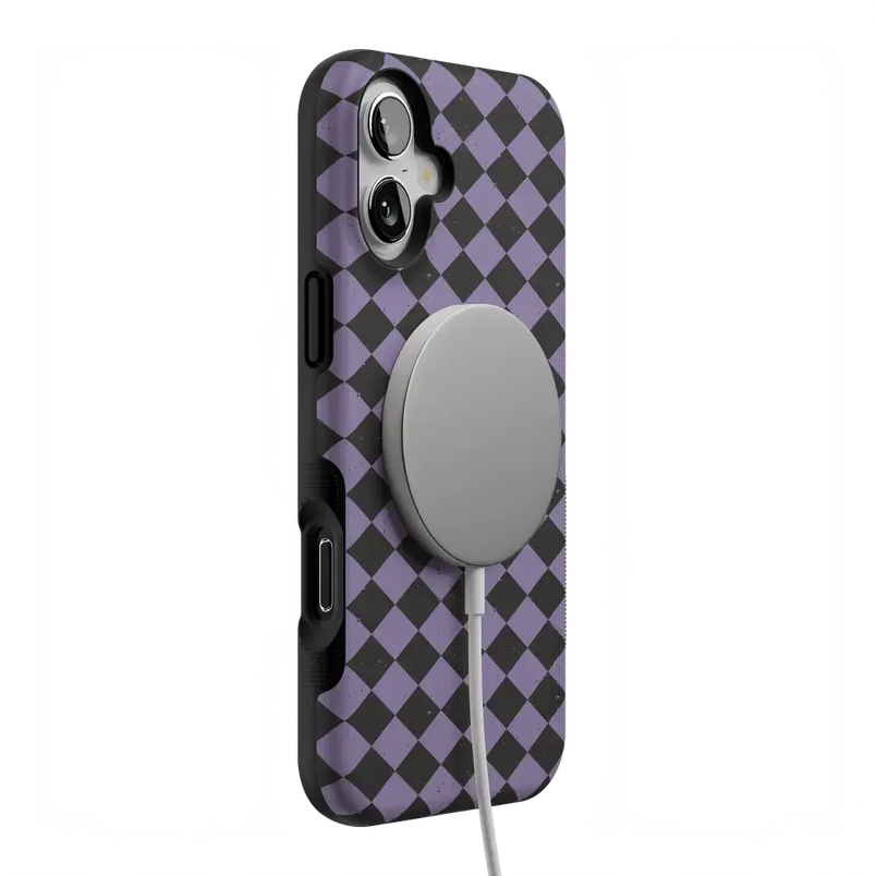 Midnight Hex | Purple Checkered Case