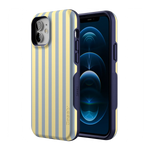 Coastline Stripes | Blue & Yellow Case