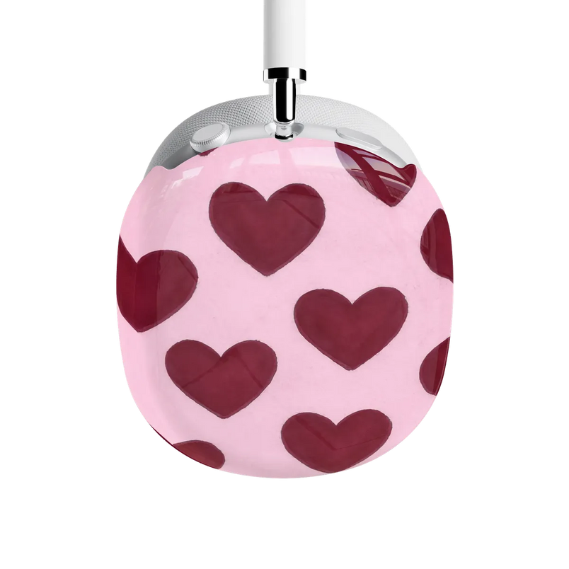 Whole Lotta Love | Plum Hearts AirPods Max Case