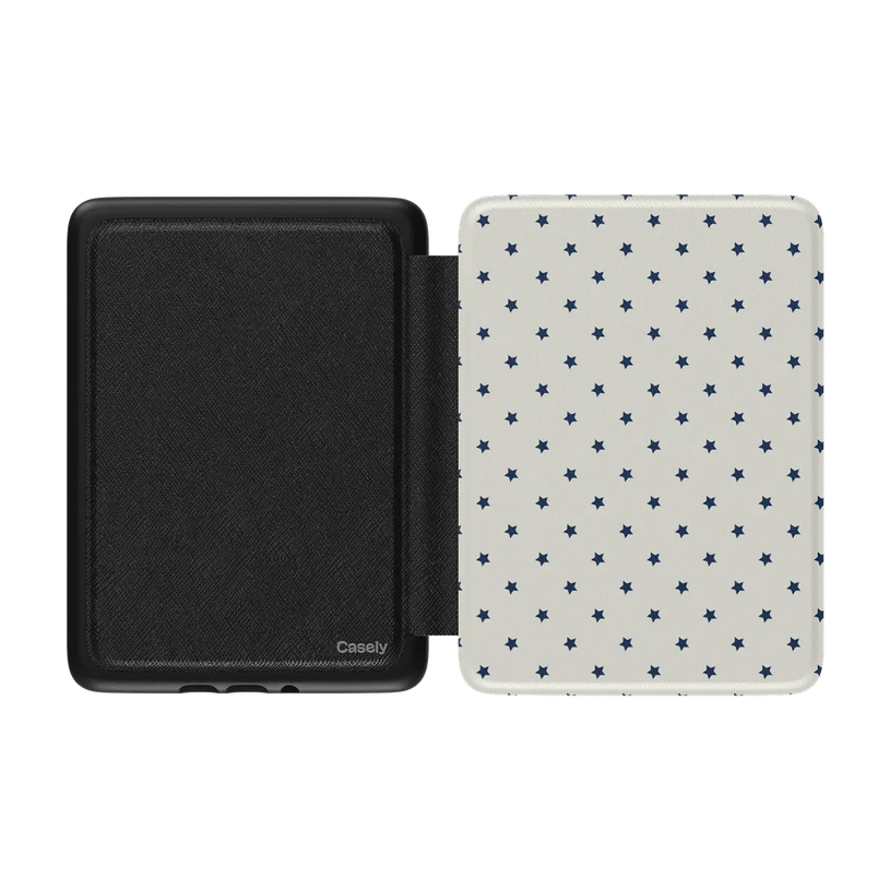 Tiny Stars | Blue & White Kindle Case