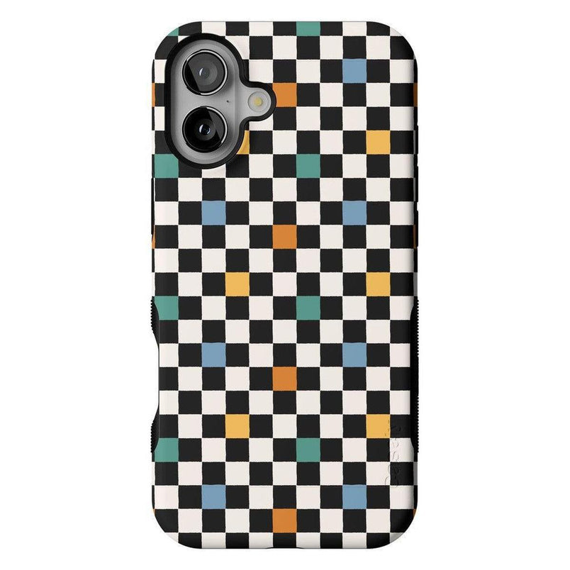 Old Skool | Retro Checkerboard Case iPhone Case get.casely Bold + MagSafe® iPhone 16 Plus 