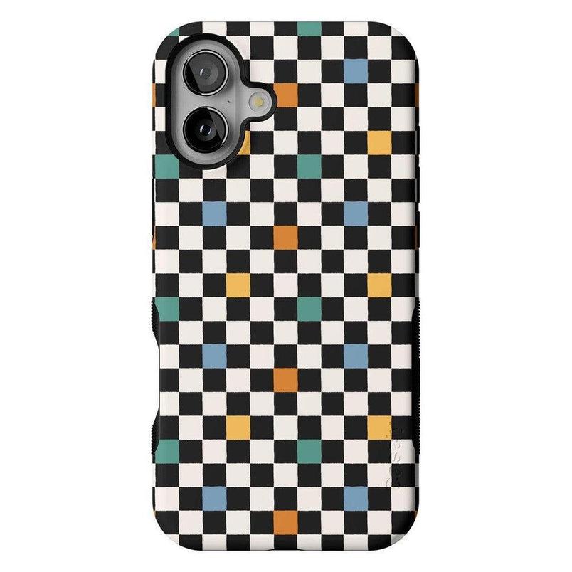 Old Skool | Retro Checkerboard Case iPhone Case get.casely Bold + MagSafe® iPhone 16 