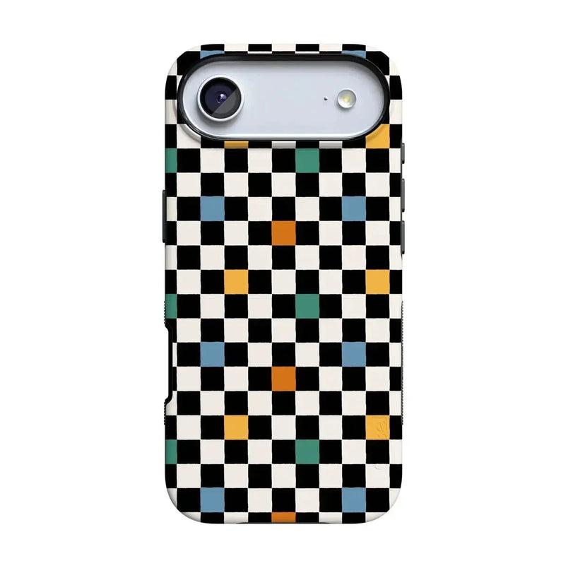 Old Skool | Retro Checkerboard Case iPhone Case get.casely Bold Flex + MagSafe® iPhone 17 Air 