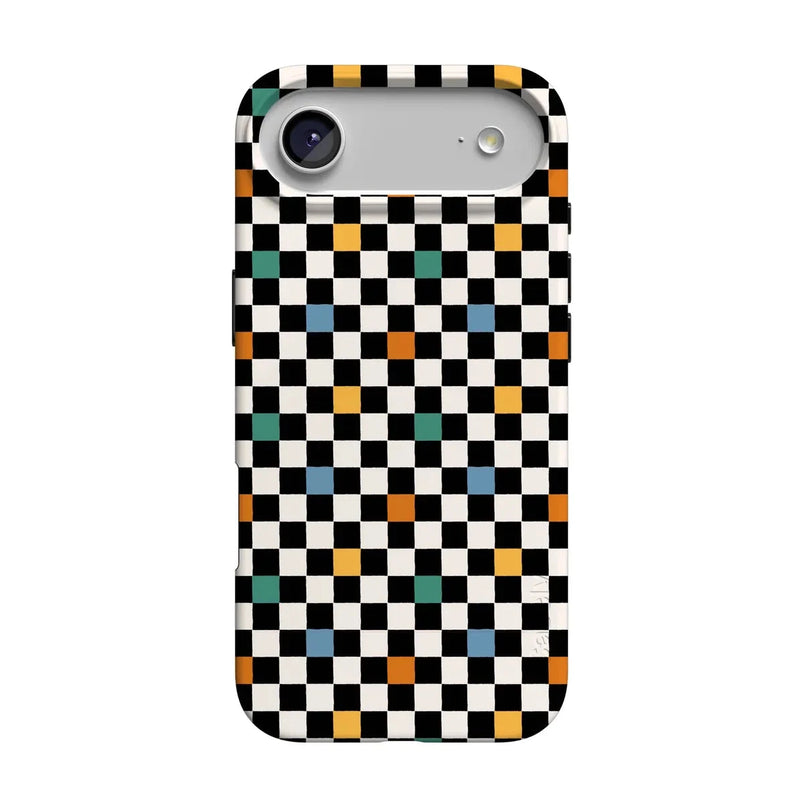 Old Skool | Retro Checkerboard Case iPhone Case get.casely Classic + MagSafe® iPhone 17 Air 