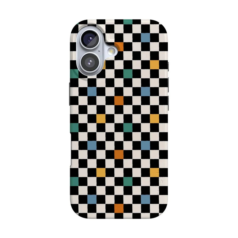 Old Skool | Retro Checkerboard Case iPhone Case get.casely Classic + MagSafe® iPhone 17 