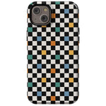Old Skool | Retro Checkerboard Case iPhone Case get.casely Essential + MagSafe® iPhone 15 Plus