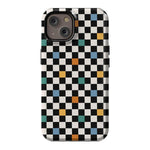 Old Skool | Retro Checkerboard Case iPhone Case get.casely Essential + MagSafe® iPhone 15