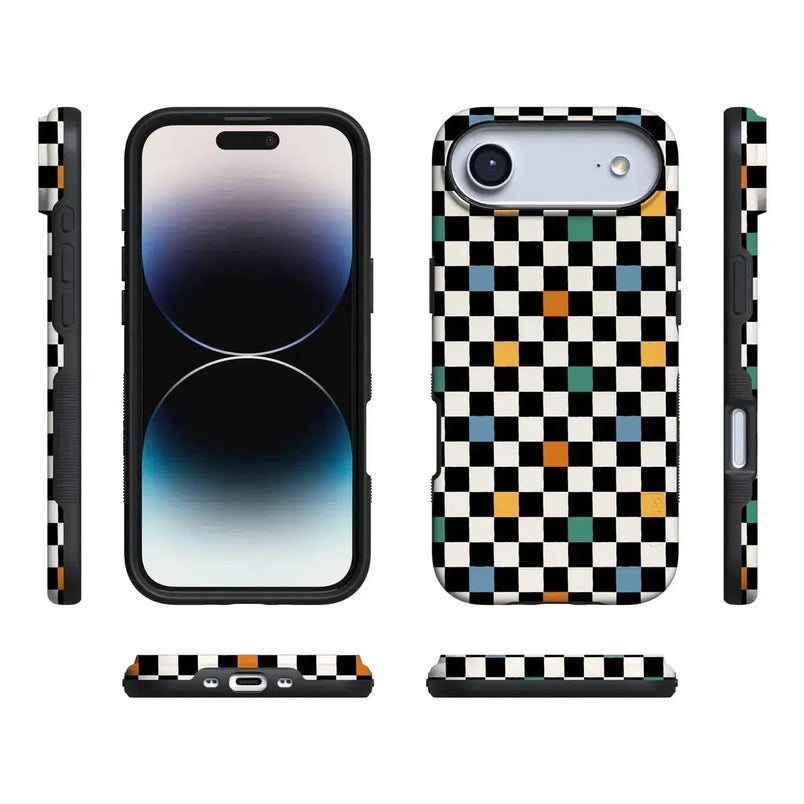 Old Skool | Retro Checkerboard Case iPhone Case get.casely 