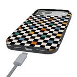 Old Skool | Retro Checkerboard Case iPhone Case get.casely 