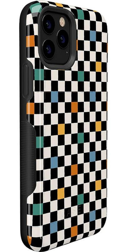 Old Skool | Retro Checkerboard Case iPhone Case get.casely 