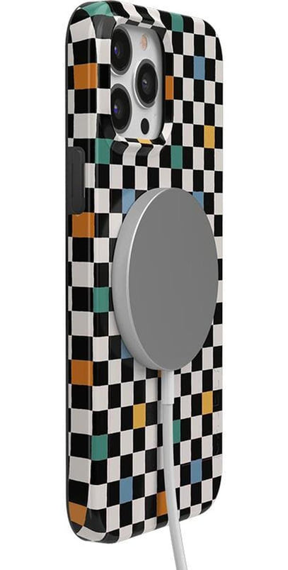 Old Skool | Retro Checkerboard Case iPhone Case get.casely 