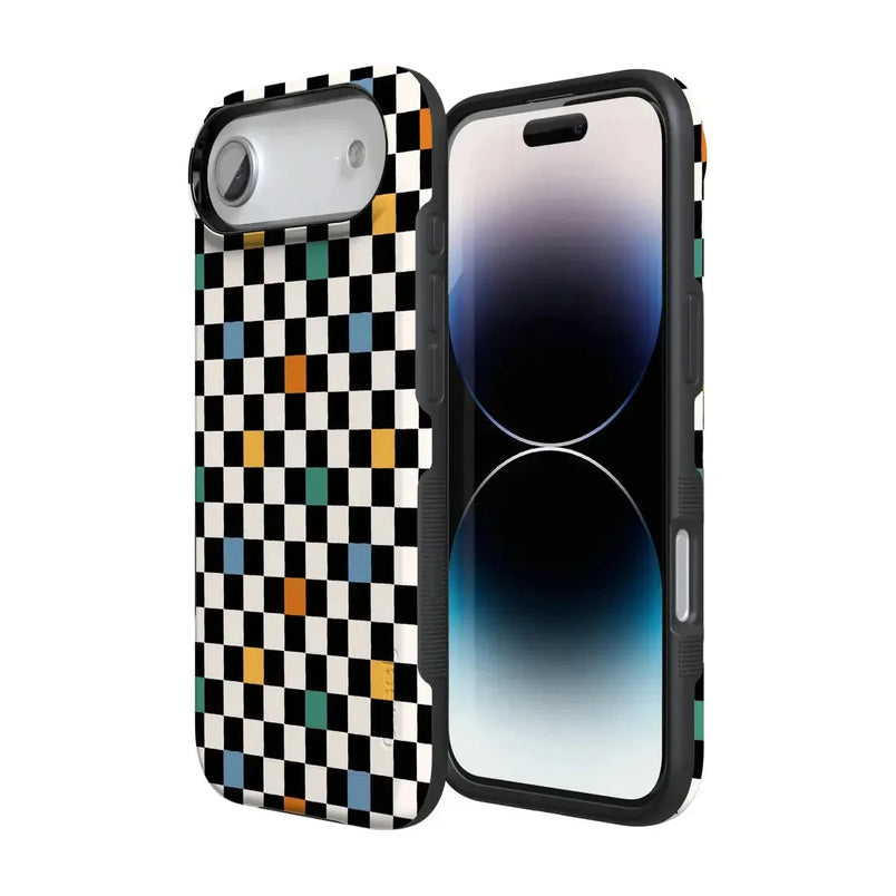 Old Skool | Retro Checkerboard Case iPhone Case get.casely 