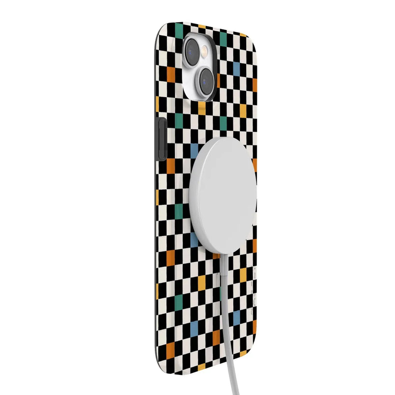 Old Skool | Retro Checkerboard Case iPhone Case get.casely 