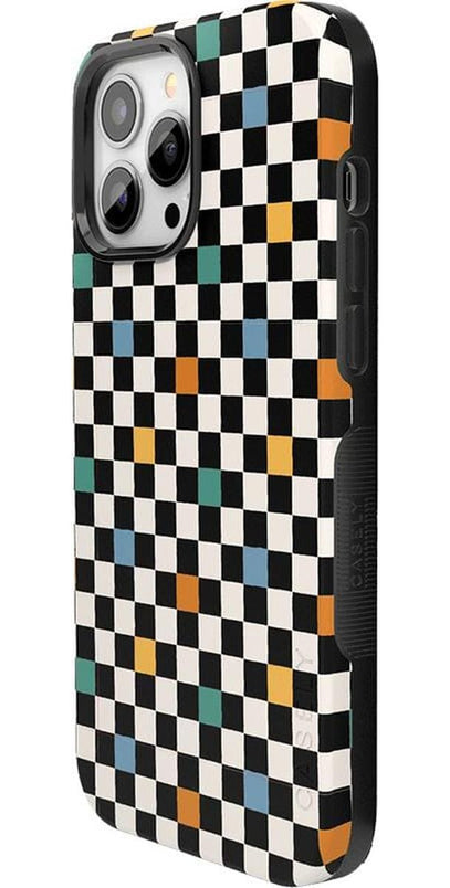 Old Skool | Retro Checkerboard Case iPhone Case get.casely 