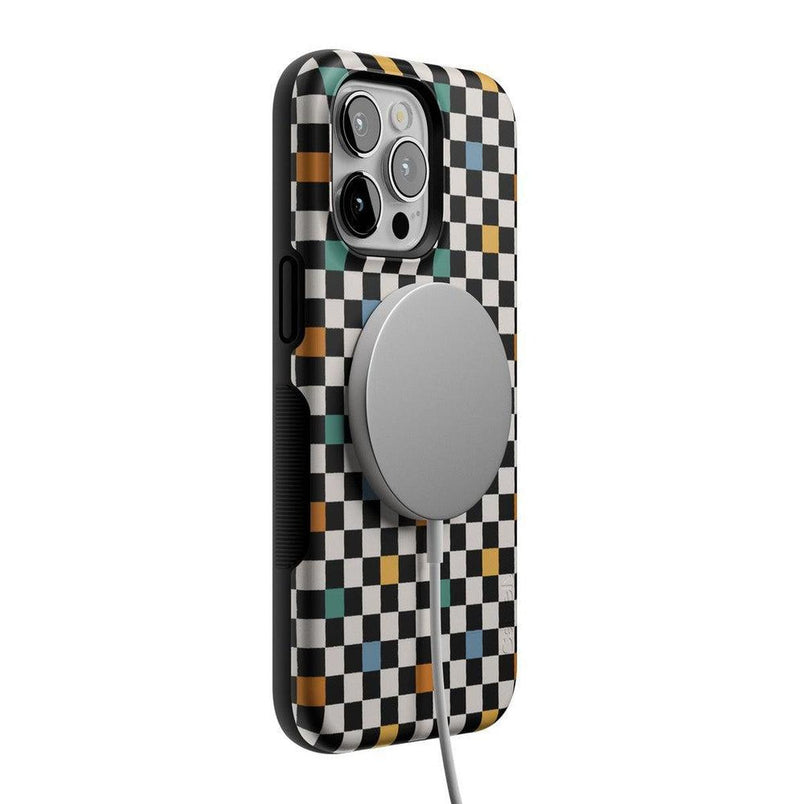 Old Skool | Retro Checkerboard Case iPhone Case get.casely 