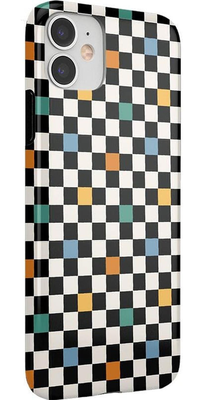 Old Skool | Retro Checkerboard Case iPhone Case get.casely 