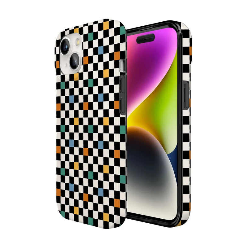 Old Skool | Retro Checkerboard Case iPhone Case get.casely 