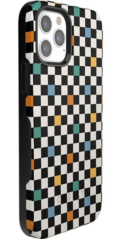 Old Skool | Retro Checkerboard Case iPhone Case get.casely 