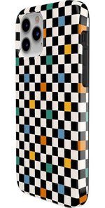 Old Skool | Retro Checkerboard Case iPhone Case get.casely 