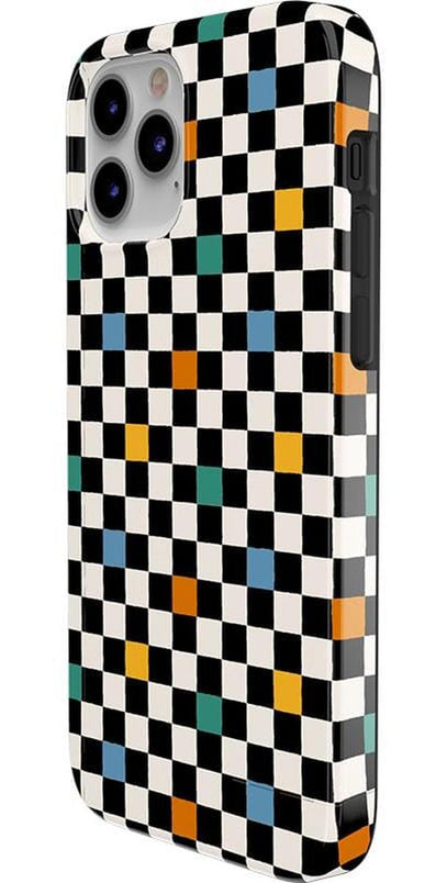 Old Skool | Retro Checkerboard Case iPhone Case get.casely 
