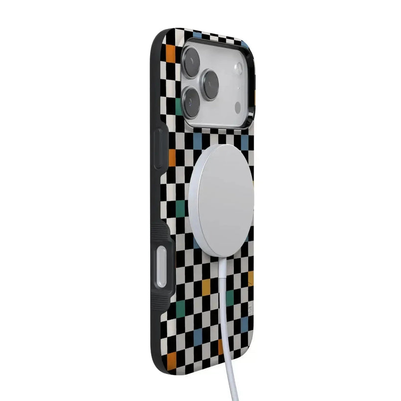 Old Skool | Retro Checkerboard Case iPhone Case get.casely 