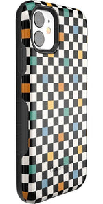 Old Skool | Retro Checkerboard Case iPhone Case get.casely 