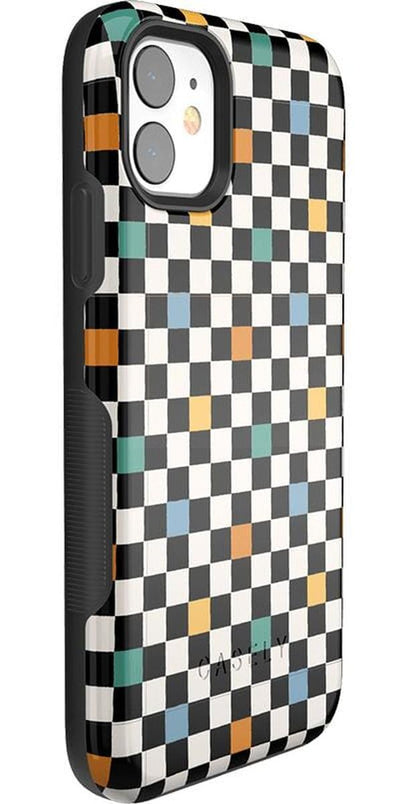 Old Skool | Retro Checkerboard Case iPhone Case get.casely 