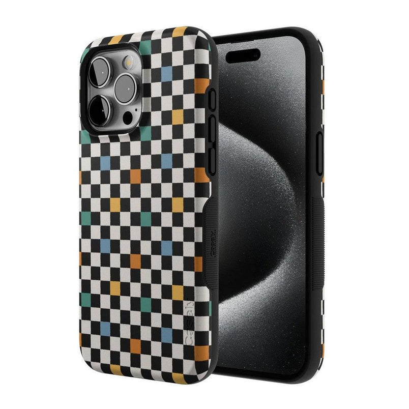 Old Skool | Retro Checkerboard Case iPhone Case get.casely 