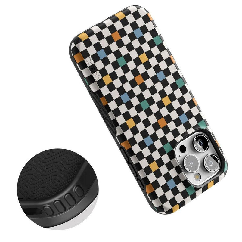 Old Skool | Retro Checkerboard Case iPhone Case get.casely 