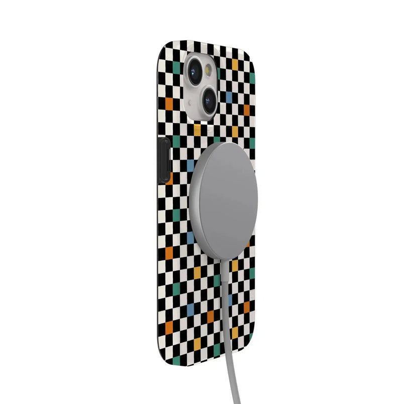 Old Skool | Retro Checkerboard Case iPhone Case get.casely 