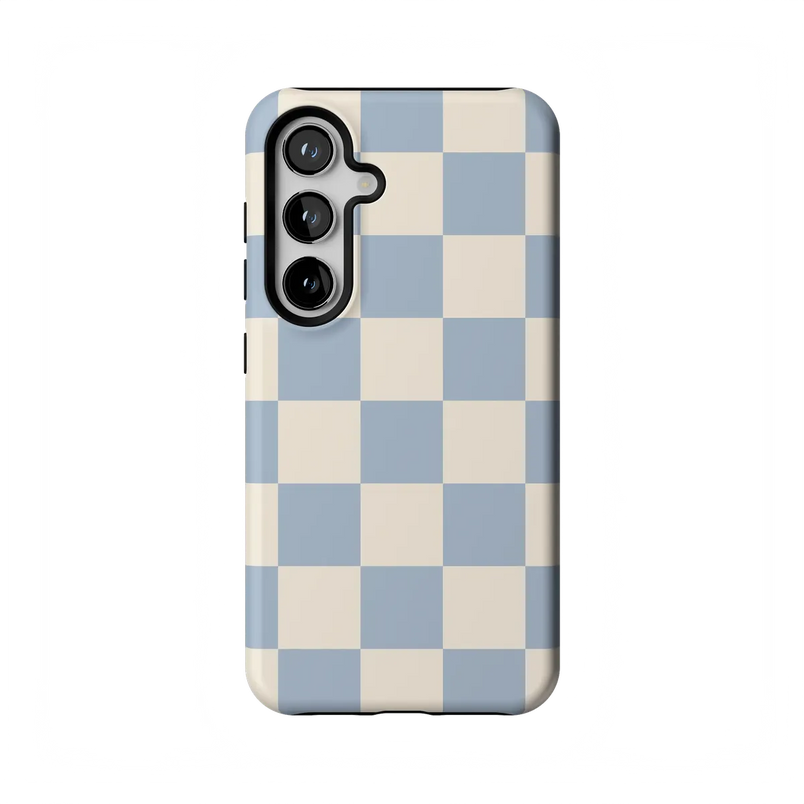 Fit Check | Light Blue Checkerboard Case - Galaxy S24