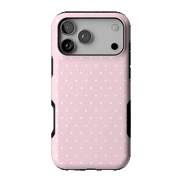 On the Dot | Pink & White Polka Dot Case