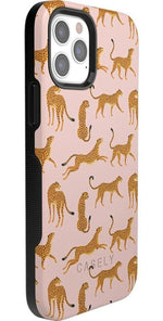 On the Prowl | Pink Leopard Print Case iPhone Case get.casely 