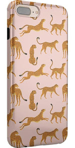 On the Prowl | Pink Leopard Print Case iPhone Case get.casely 