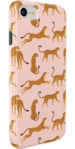 On the Prowl | Pink Leopard Print Case iPhone Case get.casely 