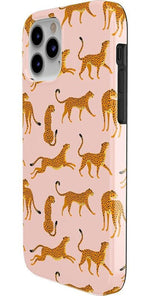 On the Prowl | Pink Leopard Print Case iPhone Case get.casely 