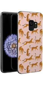 On the Prowl | Pink Leopard Print Samsung Case Samsung Case get.casely 