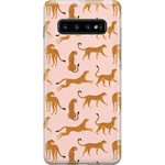 On the Prowl | Pink Leopard Print Samsung Case Samsung Case get.casely 
