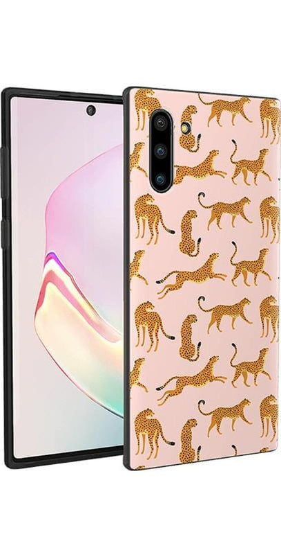 On the Prowl | Pink Leopard Print Samsung Case Samsung Case get.casely 