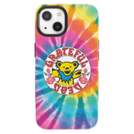 On Tour | Grateful Dead Tie Dye Sticker Case iPhone Case Grateful Dead Bold + MagSafe® iPhone 13 